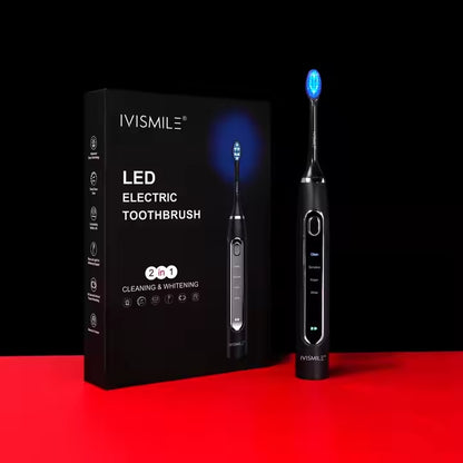 LED Electric Sonic Toothbrush with Blue Light