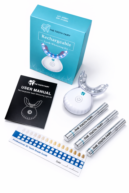 The Tooth Fairy's Teeth Whitening Kit with LED Light